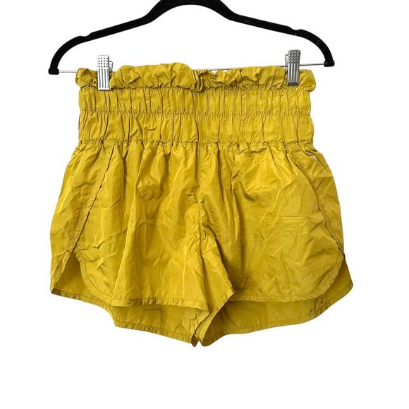 FP MOVEMENT The‎ Way Home Athletic Shorts Neon Green Medium - Picture 2 of 5